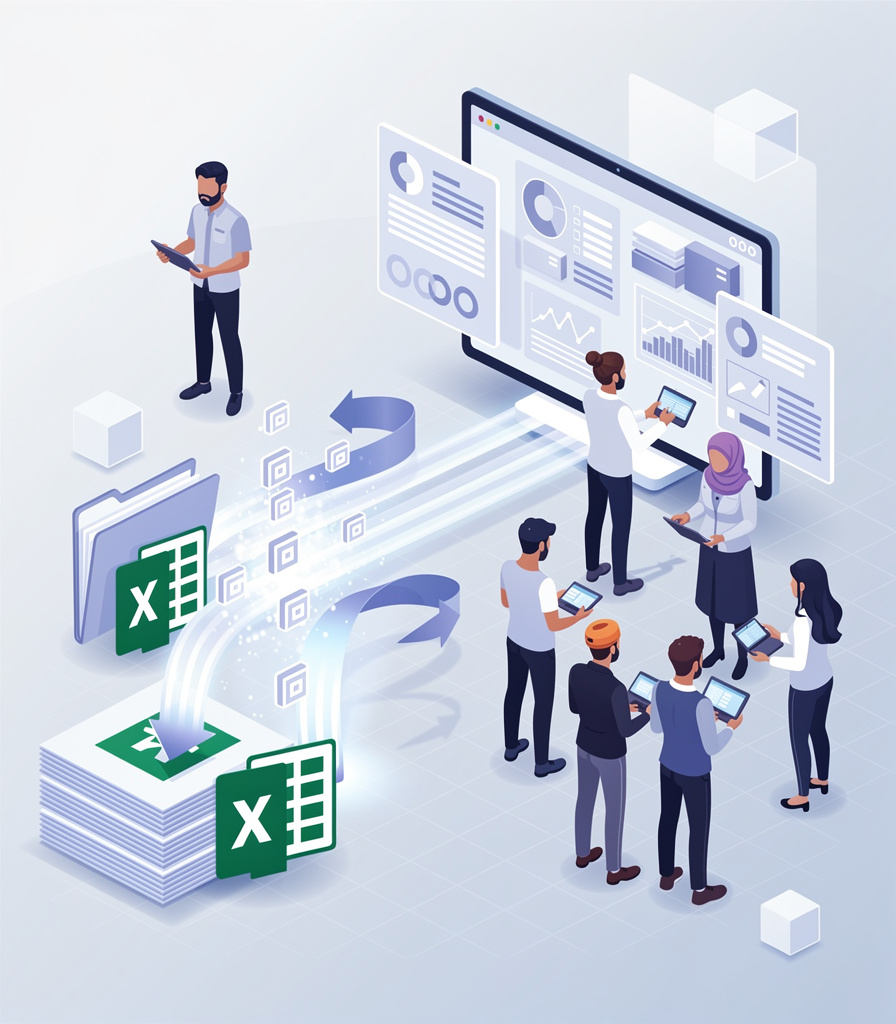 On transfère <strong>toutes vos données</strong> et on forme vos équipes